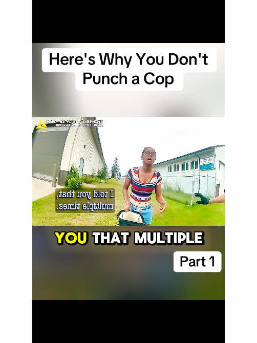 Here's Why You Don't Punch a Cop#bodycam