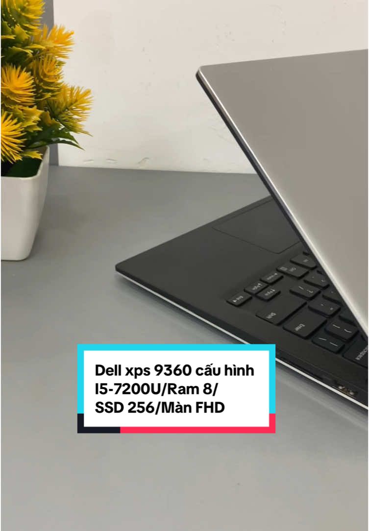 Dell xps 9360 laptop cao cấp nhà Dell nhỏ gọn nhưng có võ #reviewcongnghe #LearnOnTikTok #hanoilaptop #laptop #capcut #xuhuong #xuhuongtiktok 