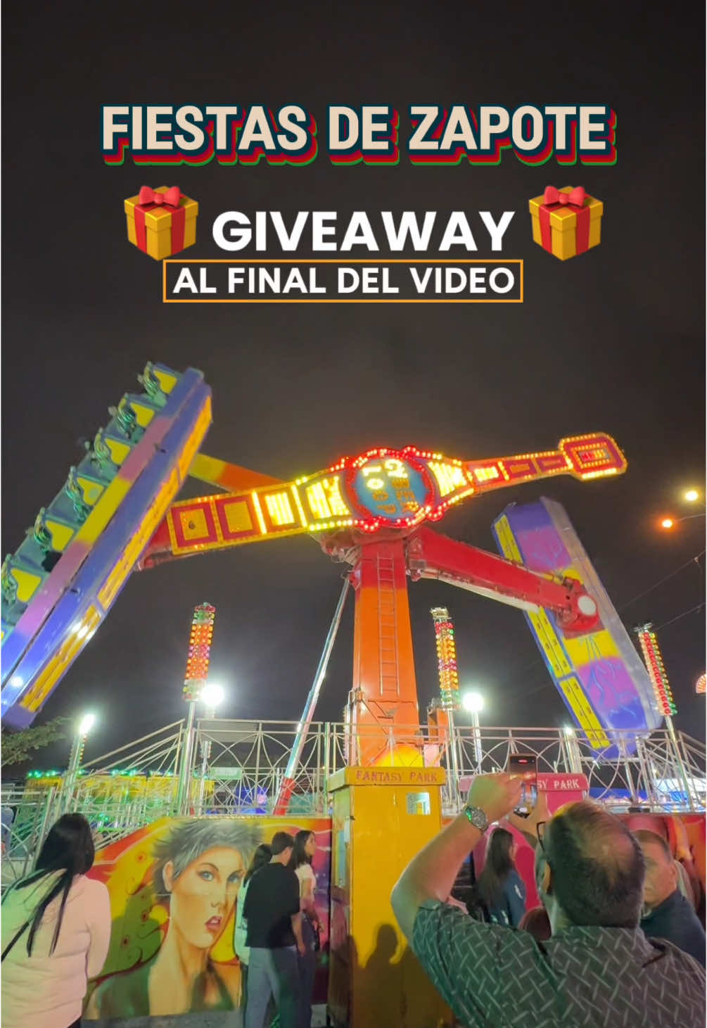 G I V E A W A Y 🎁  Dos ganadores de 10 cortesías cada uno(a) Solo debes:   1️⃣ Seguir a @Fantasy International Park  2️⃣ Seguirme  3️⃣ Comentar con quién van a ir  ✨Puedes comentar las veces que quieras mientras sean diferentes personas✨ Será 1 ganador(a) Los(as) ganadores(as) se sacará de manera aleatoria el 01 de enero del 2025 de forma aleatoria.  #sanjose #viral #zapote #fiestaszapote 