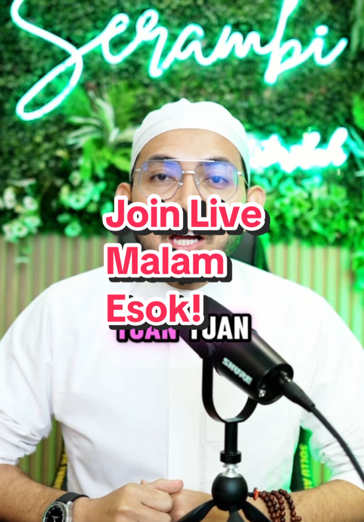 30 DISEMBER 2024 | Jangan lupa janji temu kita pada Ambang Tahun Baru 2025 ini! Jom bersama Ustaz Lah dan Ustaz Imran pada 31 Disember 2024 (Selasa) pada jam 8.30 malam ini. Semoga kita semua berada dalam dakapan rahmat-Nya menjelang tahun baru dan malam 1 Rejab ini 🌹 KLIK LINK DI BIO UNTUK SEBARANG INFO LANJUT MENGENAI PROGRAM  #Ustazlahofficial  #Ustazlah  #pesanustazlah #AmbangTahunBaru2025 #Rejab  #Heblun #Motivasi #AyatHealing #KongsiBersama #kongsirezeki #fyp 