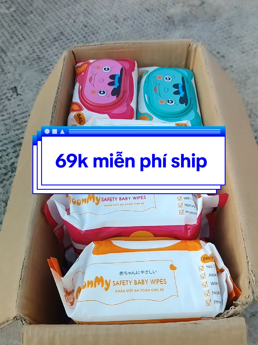 combo10bich khăn giấy ướt byby Wipes 69k #khangiaynuoc 