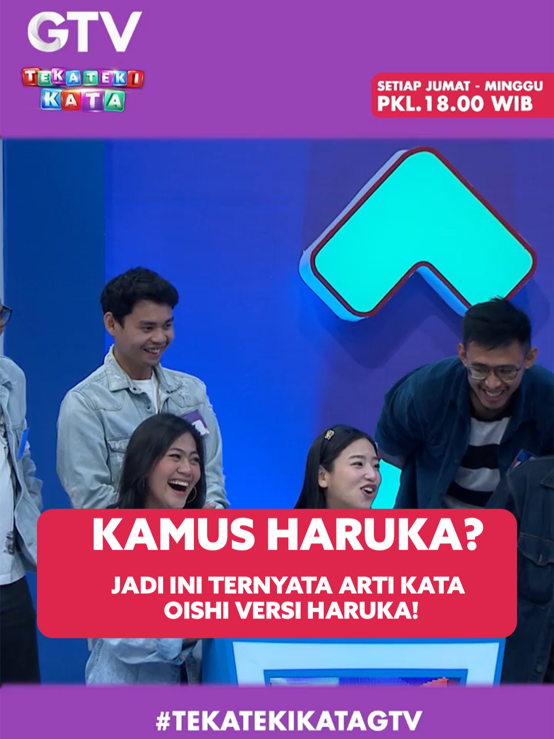 siapa yang baru tau kaya G-min juga?? 😂😊 Saksikan Teki Teki Kata setiap Jumat - Minggu Pkl.18.00 WIB #GTV #TEKATEKIKATAGTV