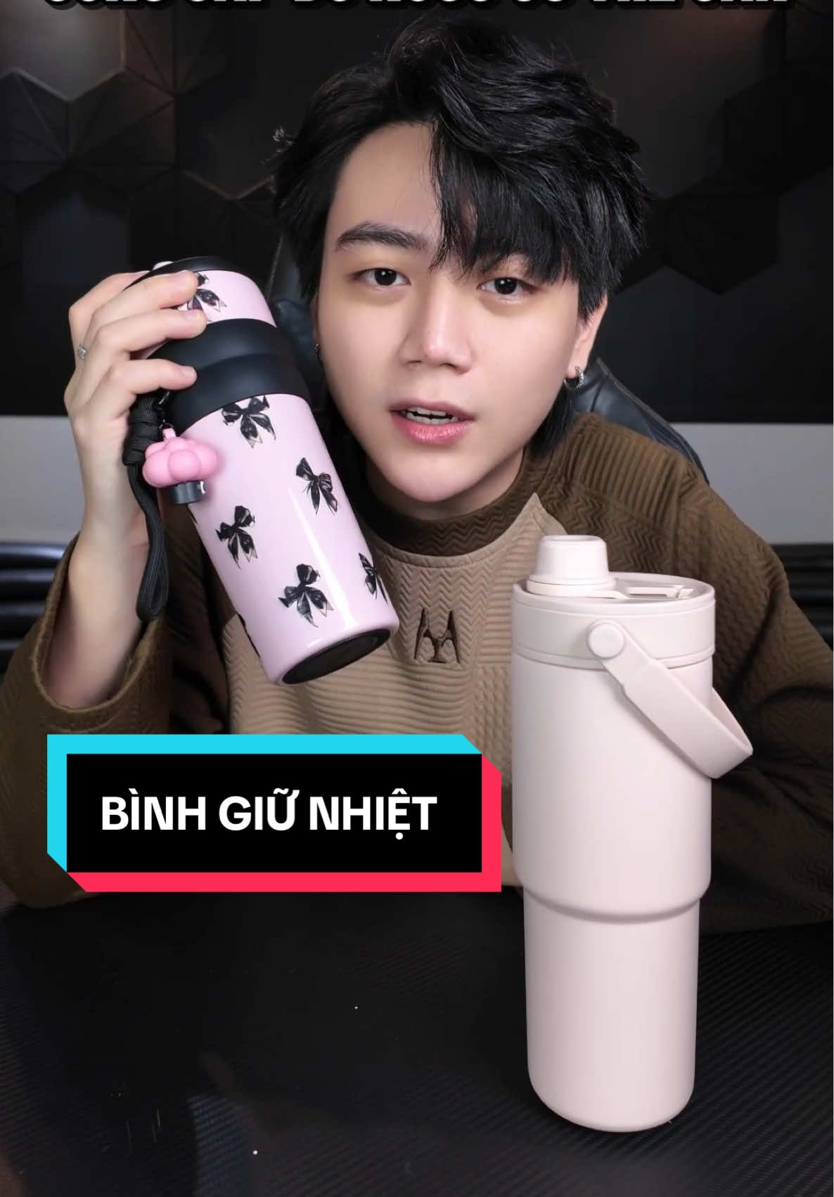 Về bình mới cái quất liền luôn , nói chung là mê từ ngoại hình tới chất liệu ạ #minhtrireviewcosaonoivay #minhtrireview #binhgiunhiet 