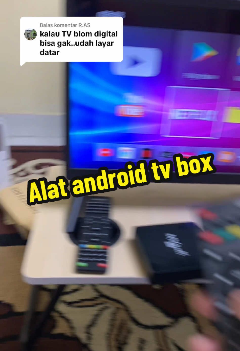 Membalas @R.AS alat android tv box alat pengubah tv jadul jadi android smart tv murah bisa COD #androidtvbox #androidtv #jagoanvideotrending #wibgajian 