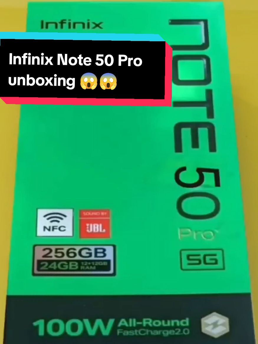 Infinix Note 50 Pro unboxing 😱😱#fyp #new #launch #android #phone 