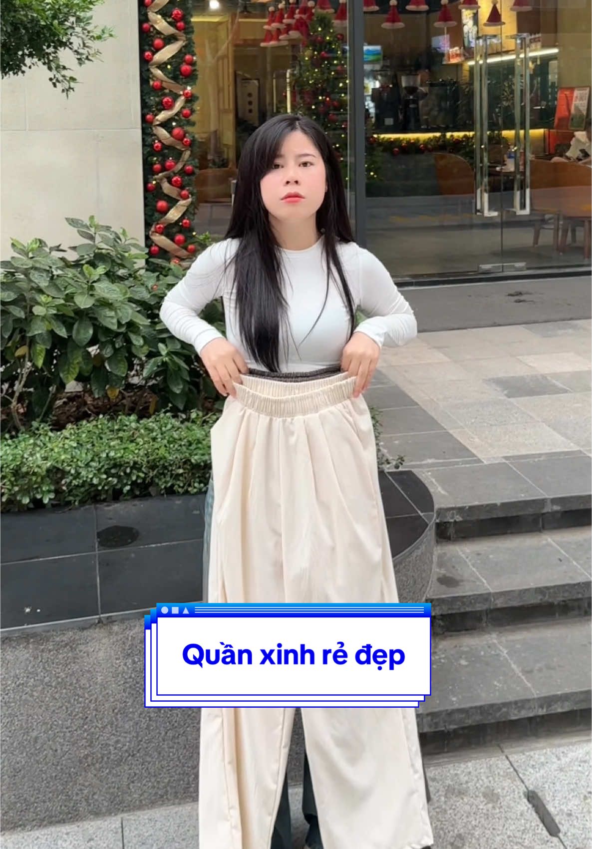 Quần đũi form xinh quá #xuhuong #quansuong #thoitrangnu 