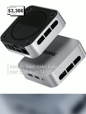 Mini Pc Intel Alder Lake-n N97 16gb Ram 512gb Ssd Win11 Pro