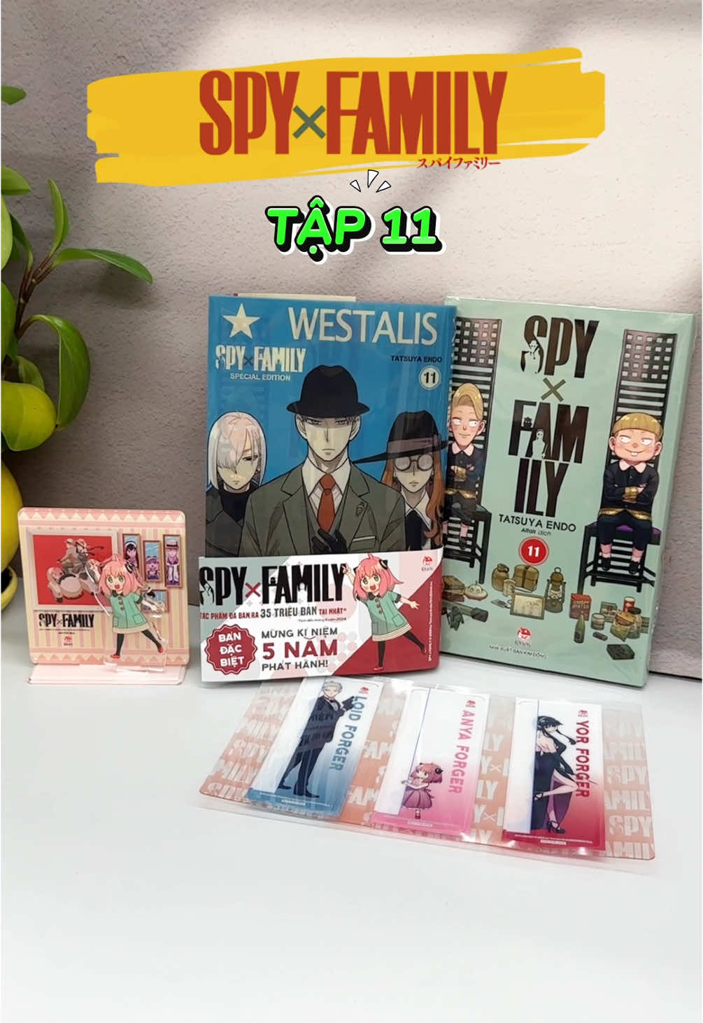 Spy x family tập 11 đã có tại Fahasa #FAHASA #nhasachfahasa #fahasabookstore #spyxfamily #manga 