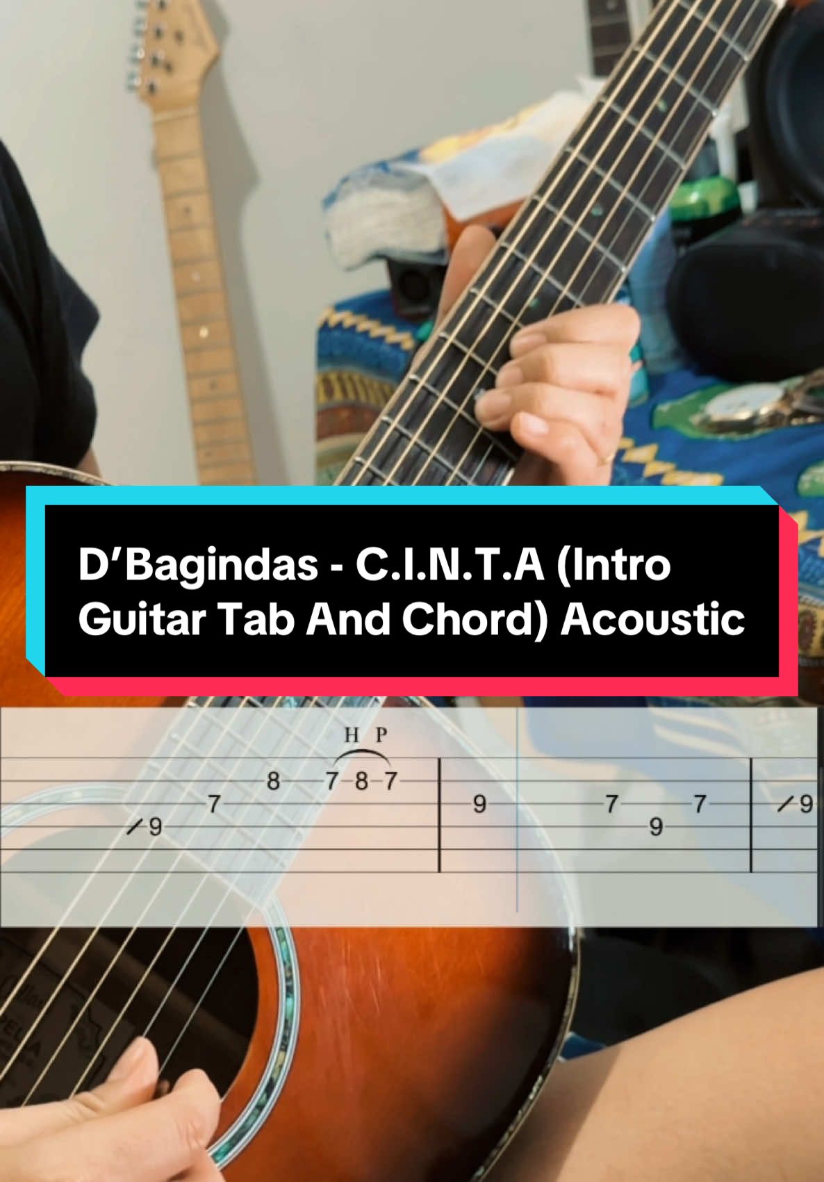 D’Bagindas - C.I.N.T.A (Intro Guitar Tab And Chord) Acoustic