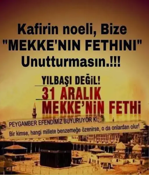 UNUTMA NOEL KÂFİRİN BAYRAMIDIR! #hiramağarası #bilalihabeşi #kuranıkerim #hzömer #kâbe #hzebubekir #Allah #hzmuhammedsav #keşfet #keşfetteyizzz #mekke #medine 