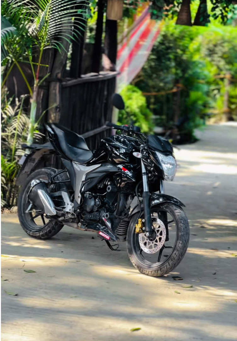 শখের বাইক 🖤😓 #gixxermonotone #suzuki #bangladesh 