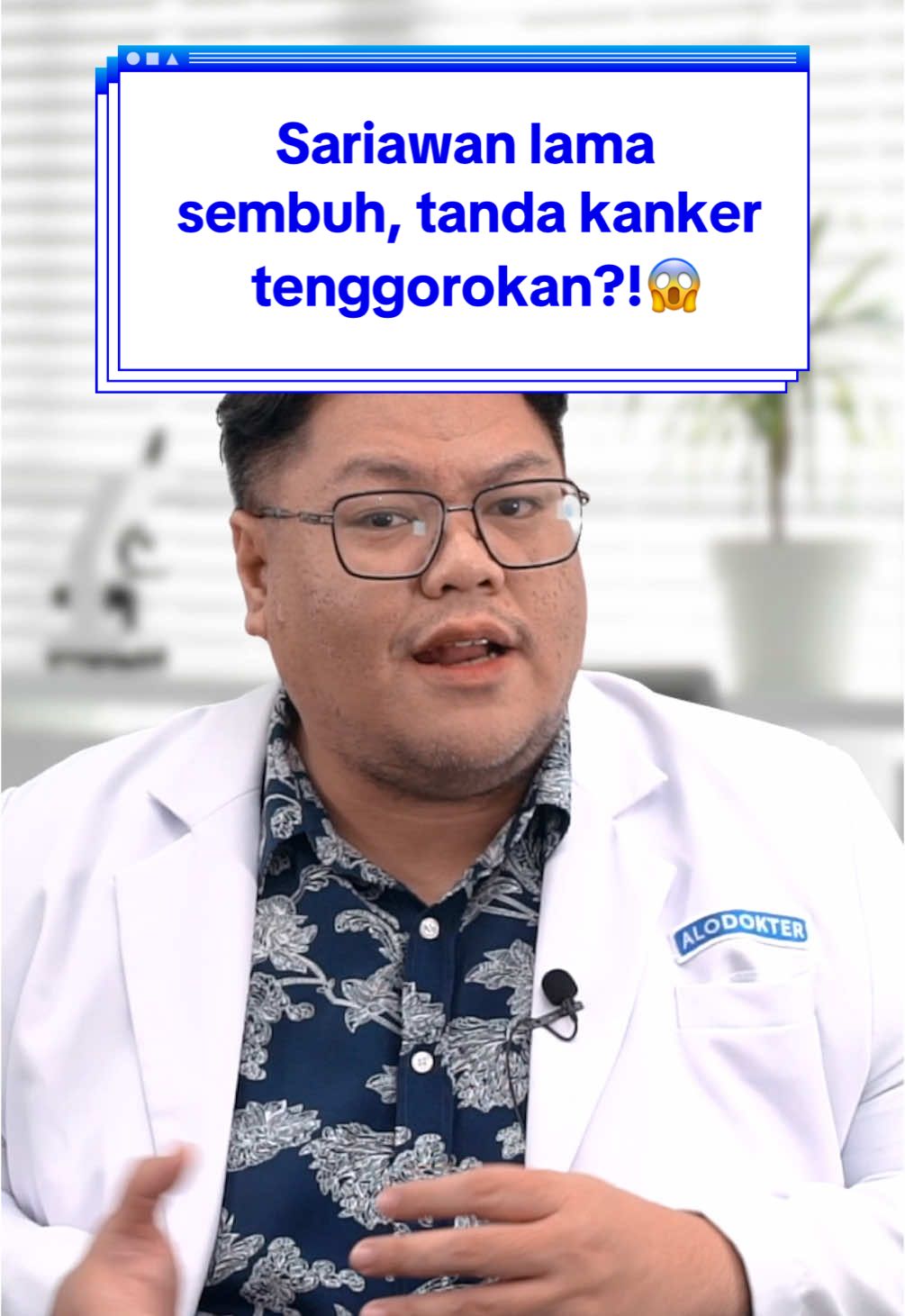 Kalau masih ada pertanyaan seputar kanker tenggorokan ataupun masalah kesehatan lainnya, kamu bisa berkonsultasi langsung dengan dokter profesional di aplikasi ALODOKTER. #alodokter #aplikasialodokter #infokesehatan #hidupsehat #hidupsehatalodokter #kanker #kankertenggorokan 