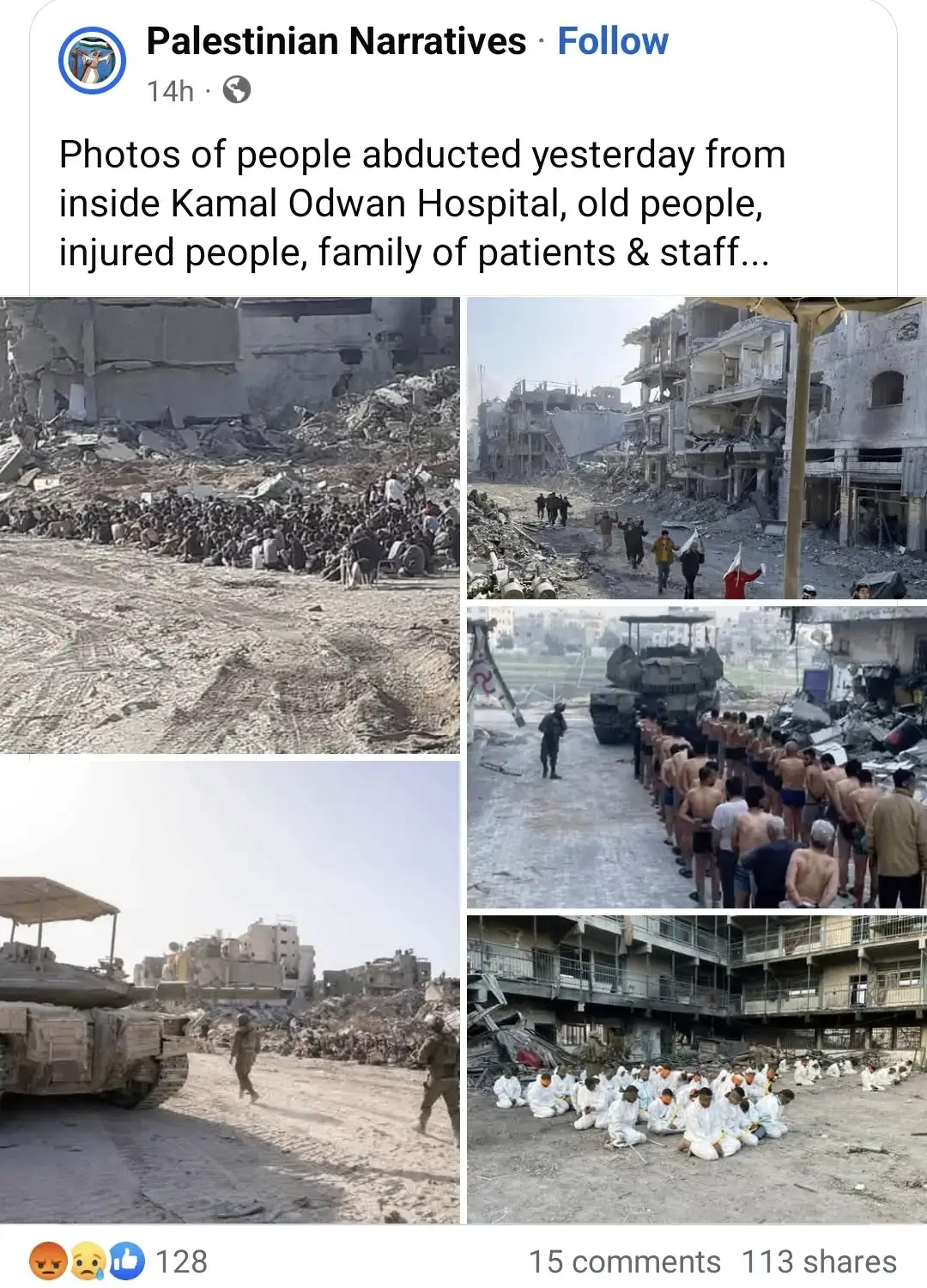 here are photographs of what occurred yesterday at the #kamaladwanhospital.  A hospital  A place of safety  A place of #humanity  beseiged by the #NATO-#israel REGIME UNDER A LIE. A LIE THEY KEEP FILLING ##MEDIA WITH ABOUT HAMAS.  BUT DID YOU KNOW THAT #DRHUSSAMABUSAFIYEH ASKED #COGAT TO PUT AN ISRAELI TEAM INSIDE THS #HOSPITAL TO REASSURE THEMSELVES TGAT THERE WAS NO MILITARY INVOLVEMENT AND THEY REFUSED? THEY REFUSED BECAUSE THEY JUST WANTED TO DESTROY THE HOSPITAL.  BRITISH JEWUSH BOARD OF REPRESENTATIVES HEAD @PhilR_R Phil rosenberg said this on X: 