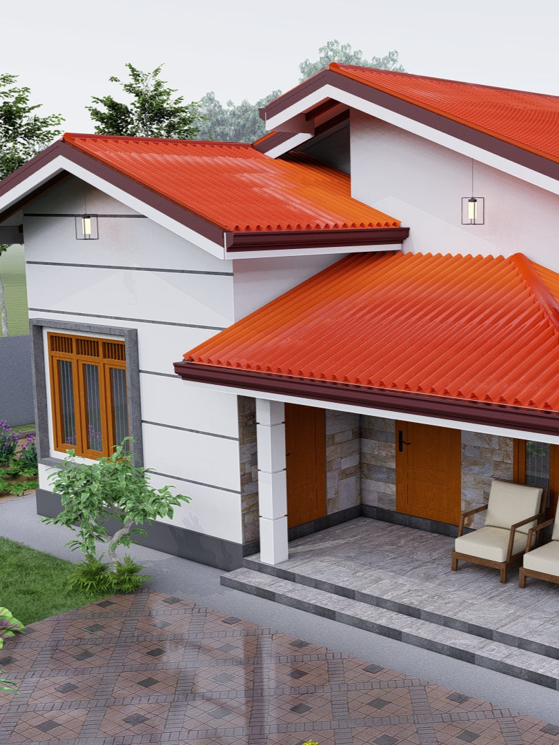 🏡 කුඩා ඉඩමකටත් ගැලපෙනන,අඩු වියදම්,නිදන කාමර තුනක්ම ඇතුලත් පුංචි-හුරුබුහුටි නිවසක්....... 📞 මේ වගේ සුන්දර නිවසක් design කරගන්න අදම අමතන්න...  WADUGE HOMES - 0767 528 728 FACEBOOK - Waduge Homes #wadugehomes #architecture #houseplan #houseplansrilanka #housedesign #modernhome #budgethome #interiordesign #interior #exteriordesign #exterior #architecturaldesign #houseplan #beautifulhouse#simplehousedesign #Srilanka #1million #1millionaudition #foryou #fy #fyp
