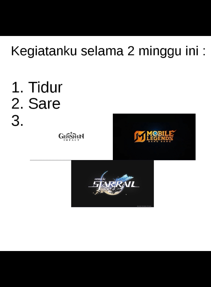 Membalas @suryamaumakanwoke 👍 #login🤙  #mobilelegends_id #HonkaiStarRail #GenshinImpact 