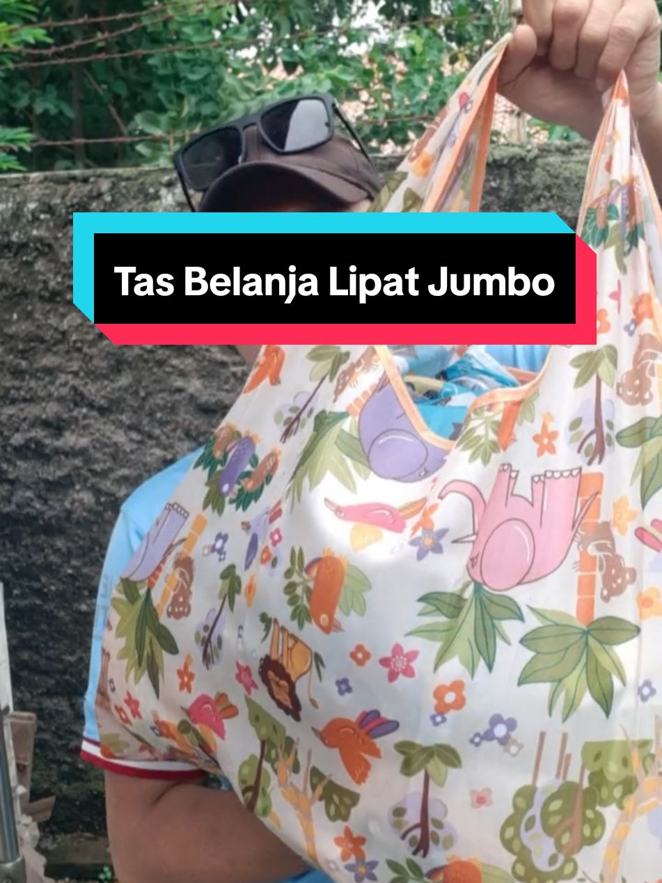 Tas Belanja Lipat Jumbo Motif #tas #tasbelanja #tasbelanjalipat #tasbelanjamurah #shopingbag 