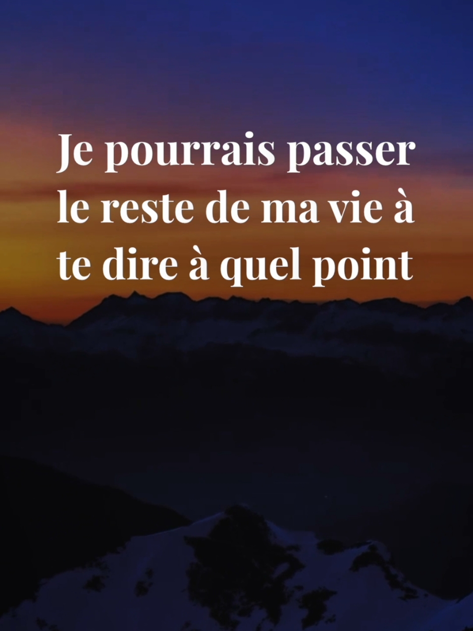 Je parle de l’importance de ma relation avec toi et de l’amour profond que je ressens pour toi. Je décris à quel point tu comptes pour moi et comment tu es devenu la seule personne qui compte dans ma vie. Je suis tellement reconnaissant que l’univers nous ait réunis, et je ne changerais rien à notre relation. #rencontre #adieux #amour #séparation #espoir #persévérance #connexion #solitude #acceptation #reconstruction #sentiment #couple #jetaime #relation #coeurbrisé #amoureux #monamour #rupture #famille #Avectoi #mavie #promesses #geste #quotidien #patience #compréhension #sincérité #tendresse #douceur #bonheur #triste #manque #positive #mindset #authentic #focus #progress #Ignore #perseverance #failure #vérité #motivation #fierte #success #sensible #sagesse #karma #avenir #developpementpersonnel #leçondevie 