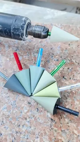 Tapered diamond grinding head, which can be used for polishing stone wall holes, shade corners, depressions, etc., sharp and wear-resistant, fast polishing # polishing # stone carving # stone processing # abrasives#fypシ゚viral #goodthing #tiktok 