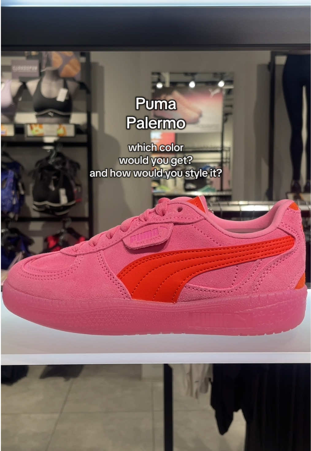 What outfits would you pair with these colorful Puma Palermos? #pumapalermo #puma #palermo #vintagefashion #sneakers #petitefashion #petiteoutfit #terraceshoes #businesscoreoutfit #corpcoreoutfits 