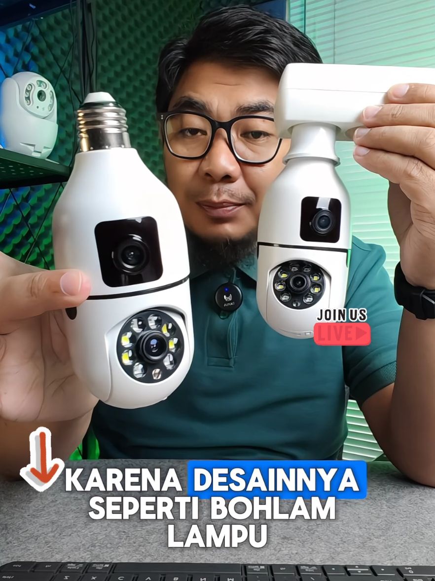 gak nyangka cuma 150ribu sudah bisa mendapatkan cctv bohlam 2 kamera keren ini!! udah gitu cctv pantau lewat hp bisa secara jarak jauh lagi . keren banget kan. #cctv #kameracctv #cctvbohlam #cctvlampu #cctvpantaulewathp #promocctv #wibgajian #jagoanvideotranding #promoguncang1212 