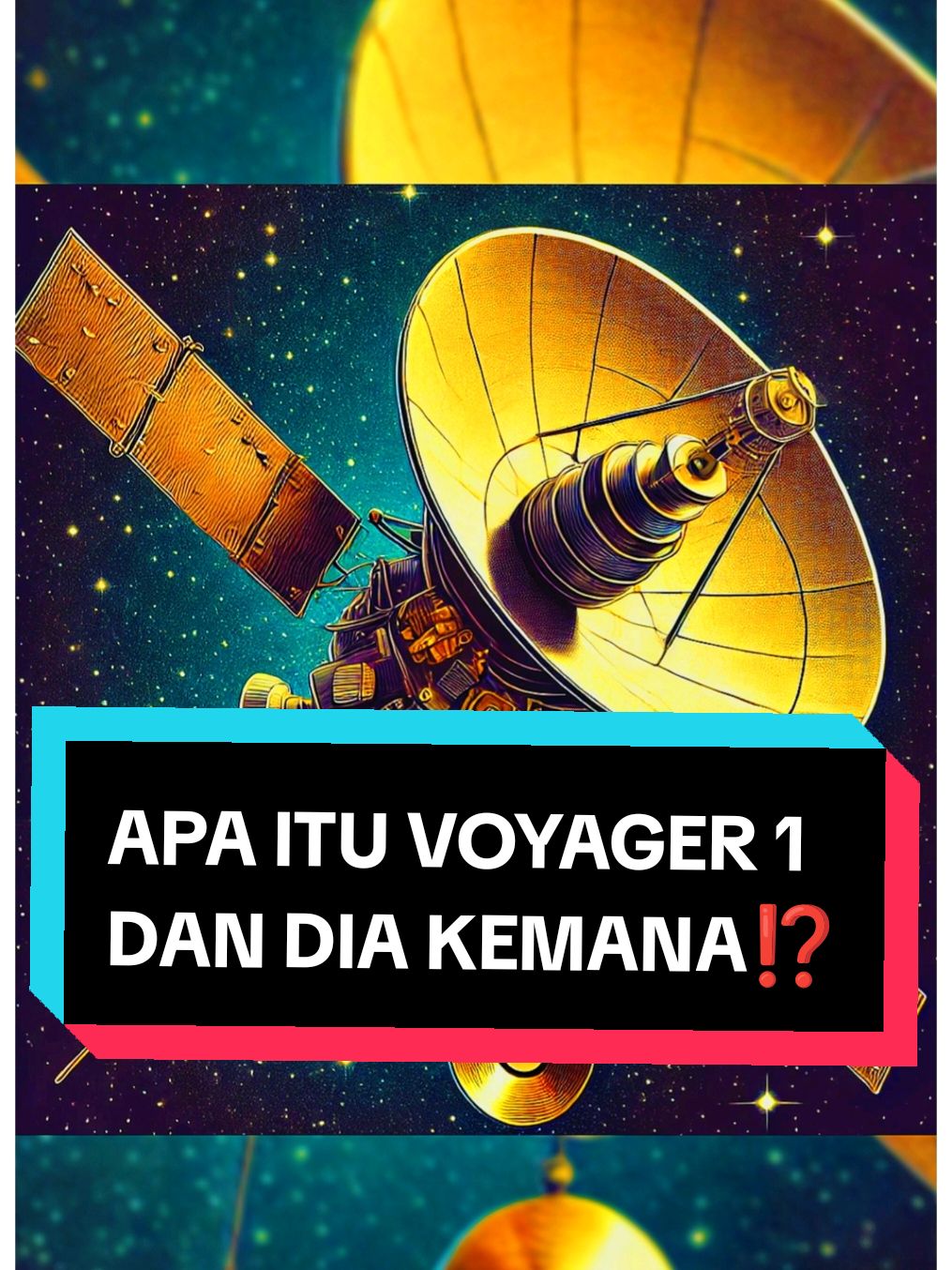 Voyager 1 adalah pesawat luar angkasa yang diluncurkan NASA pada 5 September 1977. Misinya awalnya untuk mempelajari planet-planet luar tata surya, khususnya Jupiter dan Saturnus. Setelah menyelesaikan misinya, Voyager 1 terus melanjutkan perjalanan keluar dari tata surya. Tujuan dan Posisi Saat Ini: Voyager 1 kini berada di ruang antarbintang, yaitu wilayah di luar pengaruh langsung matahari (heliosfer). Sampai sekarang, ia masih mengirimkan data ke Bumi menggunakan instrumen yang tersisa. Pada Desember 2024, Voyager 1 diperkirakan sudah lebih dari 24 miliar kilometer dari Bumi, menjadikannya objek buatan manusia yang paling jauh. Apakah Masih Ada? Ya, Voyager 1 masih ada dan berfungsi, meskipun daya baterainya semakin menurun. Diperkirakan daya tersebut akan habis sepenuhnya pada tahun 2025-2030, sehingga komunikasi dengan Bumi akan terputus. Setelah itu, Voyager 1 akan terus melayang di ruang angkasa tanpa tujuan pasti. Voyager 1 juga membawa Golden Record, yaitu cakram berisi pesan-pesan dari Bumi, termasuk suara, musik, dan gambar, sebagai 