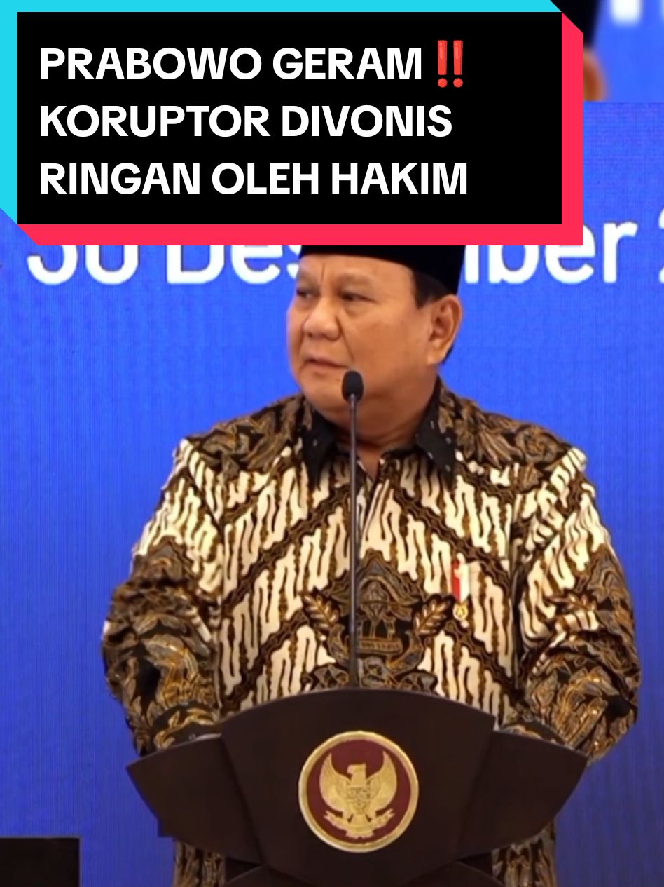 Hancurkan kepercayaan publik‼️Vonis ringan untuk koruptor yang menggarong kekayaan negara adalah wujud nyata bahwa hukum tumpul ke atas. Harvey Moeis yang hanya divonis pidana 6,5 tahun penjara dan denda sebesar Rp1 miliar subsider 6 bulan kurungan telah menusuk rasa keadilan di hati masyarakat. Harvey juga dihukum membayar uang pengganti sebesar Rp210 miliar subsider 2 tahun penjara setelah terbukti melakukan korupsi dan TPPU hingga merugikan keuangan negara mencapai 300 Triliun. Saat ini, Kejaksaan Agung (Kejagung) telah memutuskan mengajukan banding atas vonis ringan Harvey dkk. #korupsi #korupsitimah #masukberanda #fyppppppppppppppppppppppp #fyp #foryou #merahputih #prabowopresiden2024  #menteri #prabowogibran #prabowogemoy #prabowo 