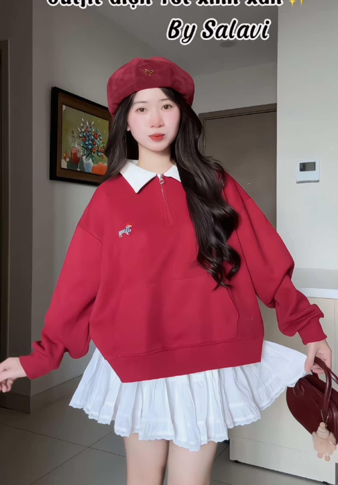 Sweater xinh xinh @SALAVISHOP.DN #goclamdep #reviewlamdep #LearnOnTikTok 