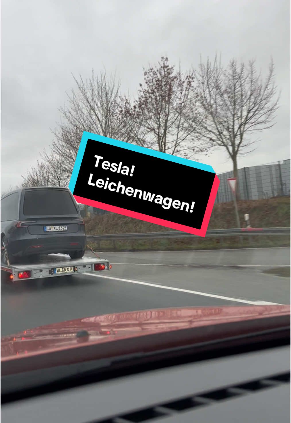 Jetzt hab ich alles gesehen!! #fy #tesla #elektro #autos #leichenwagen #auto #transport #elektroauto #for #foru #viral