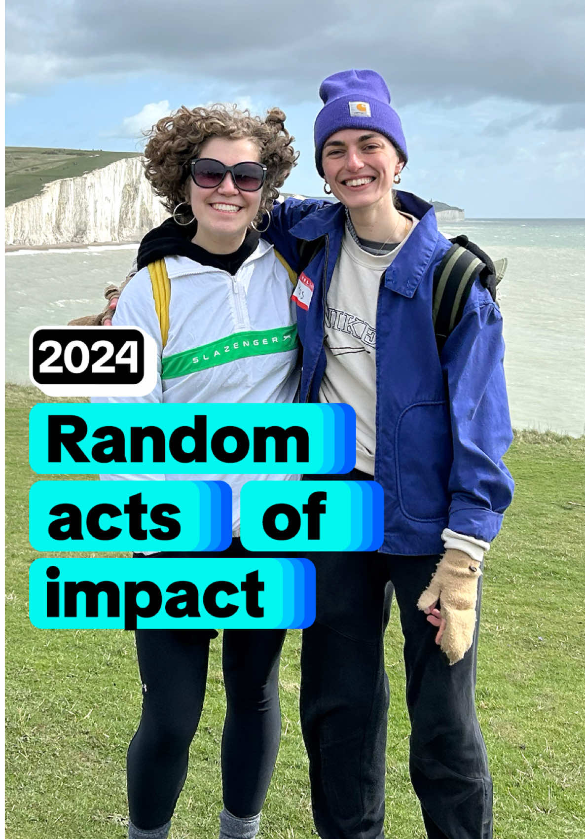 @lucy cooper organised a hiking trip for 250 LGBTQ+ women, trans and non-binary people with just one TikTok - and now she has us all in her hiking era. #YearOnTikTok 