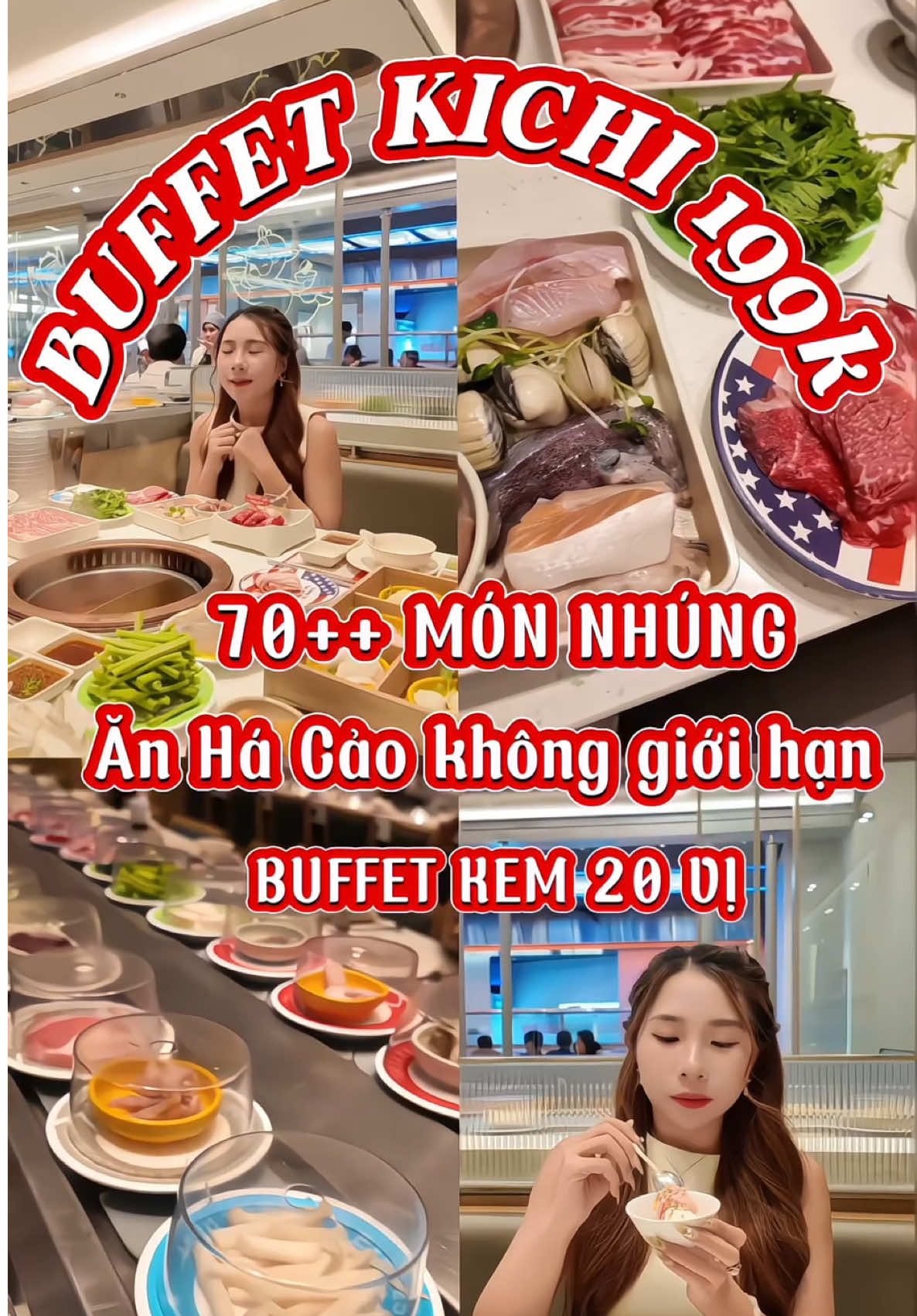 Đến hẹn lại lên, đi ăn Kichi Kichi thôi nào 🤩🤩🤩 #Kichikichi #Kichi15nam #Camonthitnhiu #buffet199k #15tanthit