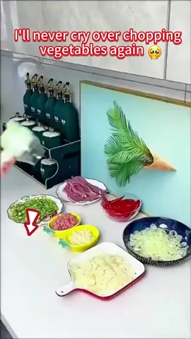 It's a game changer in the kitchen#kitchen #chopping #multifunctional #family #vegetables #tools 