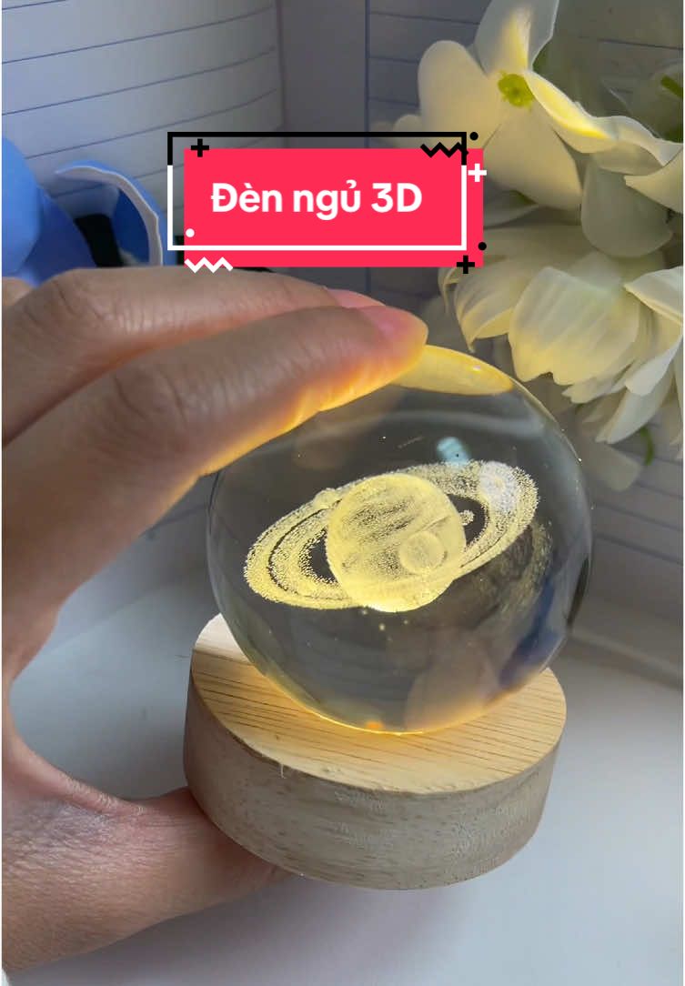 Đèn ngủ đèn decor tăng sinh Nhật, lưu niệm điều oke là ạ#xuhuong #đèn #denngu3d #denngudecor #quacauphale #den 