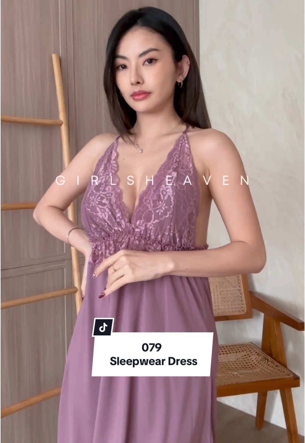 Sleepwear dress wanita cantik!😍✨  #sleepwear #bajudinasmalam #dress #bestseller #spandex 