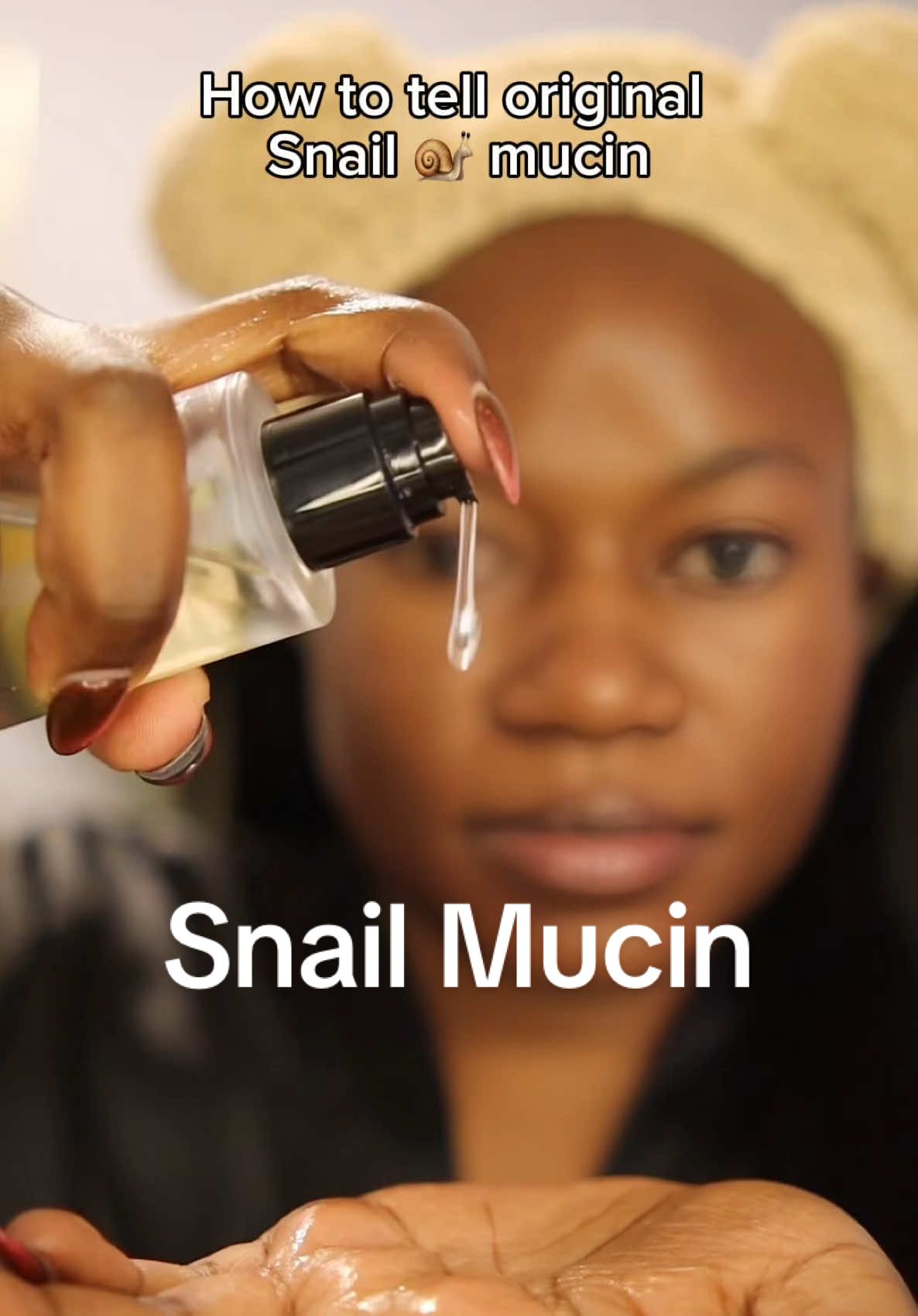 This is the original Snail Mucin , it has to be very slimy #snailmucin #snailsoftiktok #snailmucinskincare #snailmucin 