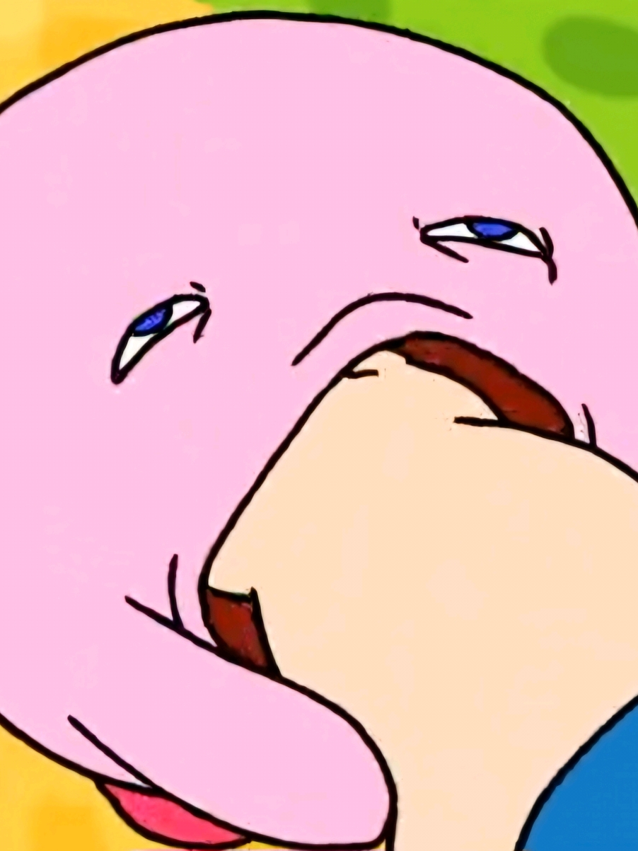 A animação original feita pelo Ergomancy. Esse modelo do Kirby está em alta. #CapCut #meme #memecapcut #kirby 