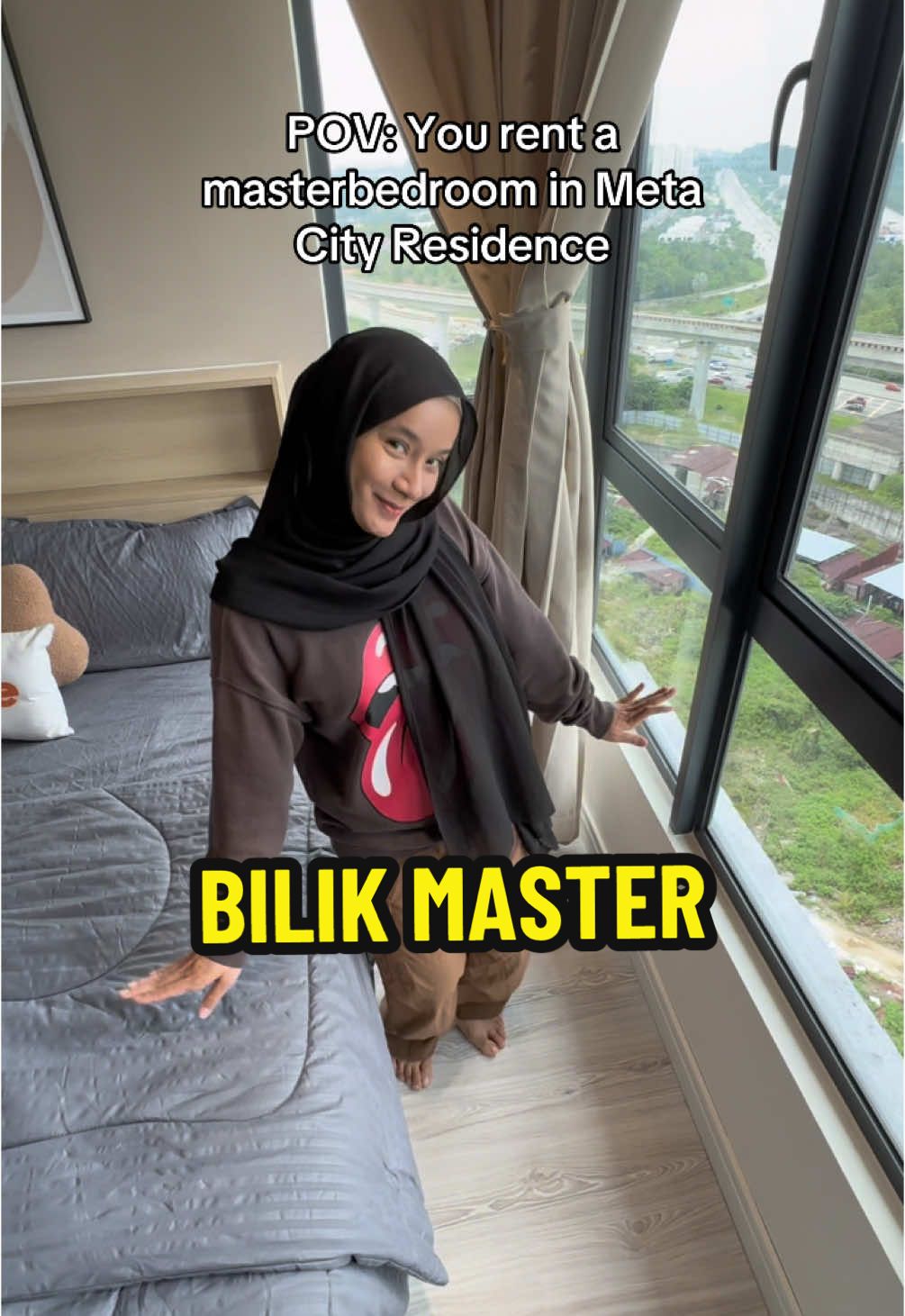 Ramai yang taktahu kami pon ada sediakan bilik master! Studio terlalu mahal so korang boleh sewa bilik master😍 kan lebih berbaloi #belive #roomrental #roomrentalkl #Room #biliksewa #biliksewakl 