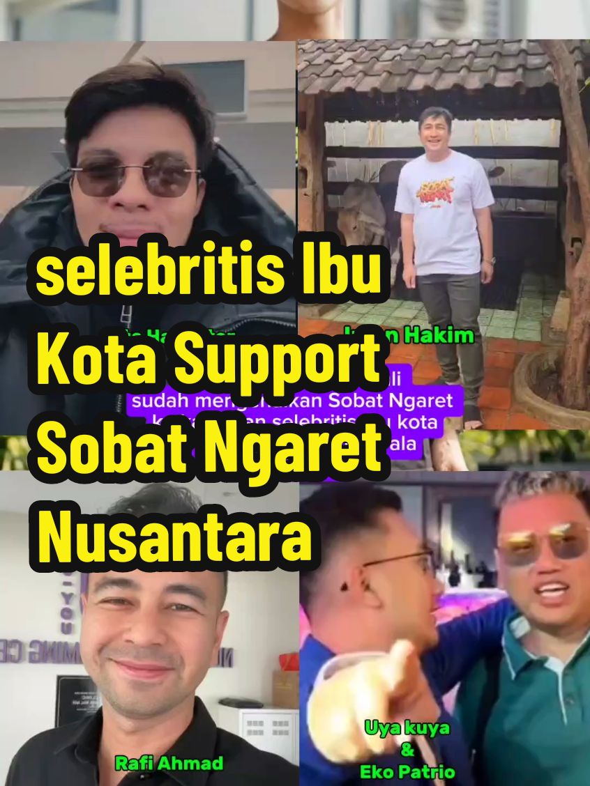 Sobat Ngaret Nusantara HURAAA... !!! #masiyun #tomliwafa #ekopatrio #raffiahmaf #attahalilintar #irfanhakim #sobatngaret #tomliwafa  #sobatngaretnusantara #fyp #viral 