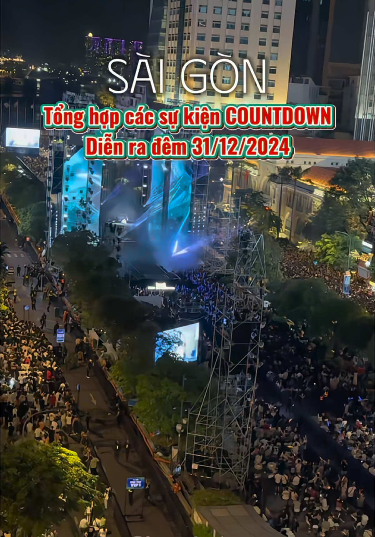 Tổng hợp các sự kiện COUNTDOWN diễn ra đêm 31/12/2024 ở Sài Gòn, bạn sẽ chọn đi địa điểm nào ? #lacasaigon #saigon #sukiensaigon #dainhachoi #sukienamnhac #countdown #countdown2025 #xuhuong #fyb 