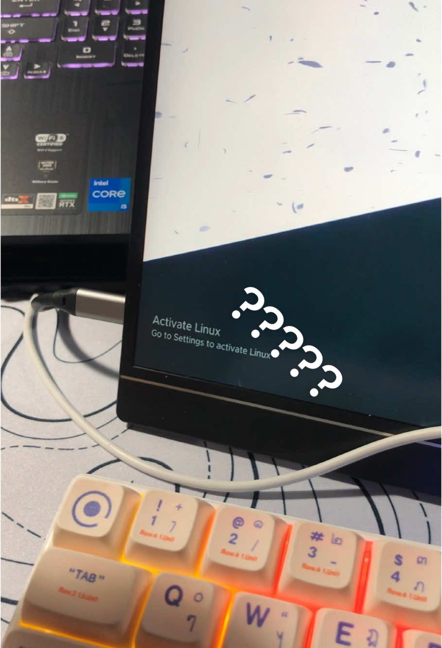 Activate Linux HOW?!! #Tech #techtok #technology #linux #linuxlove #archlinux #archlinuxuser #skibidi 