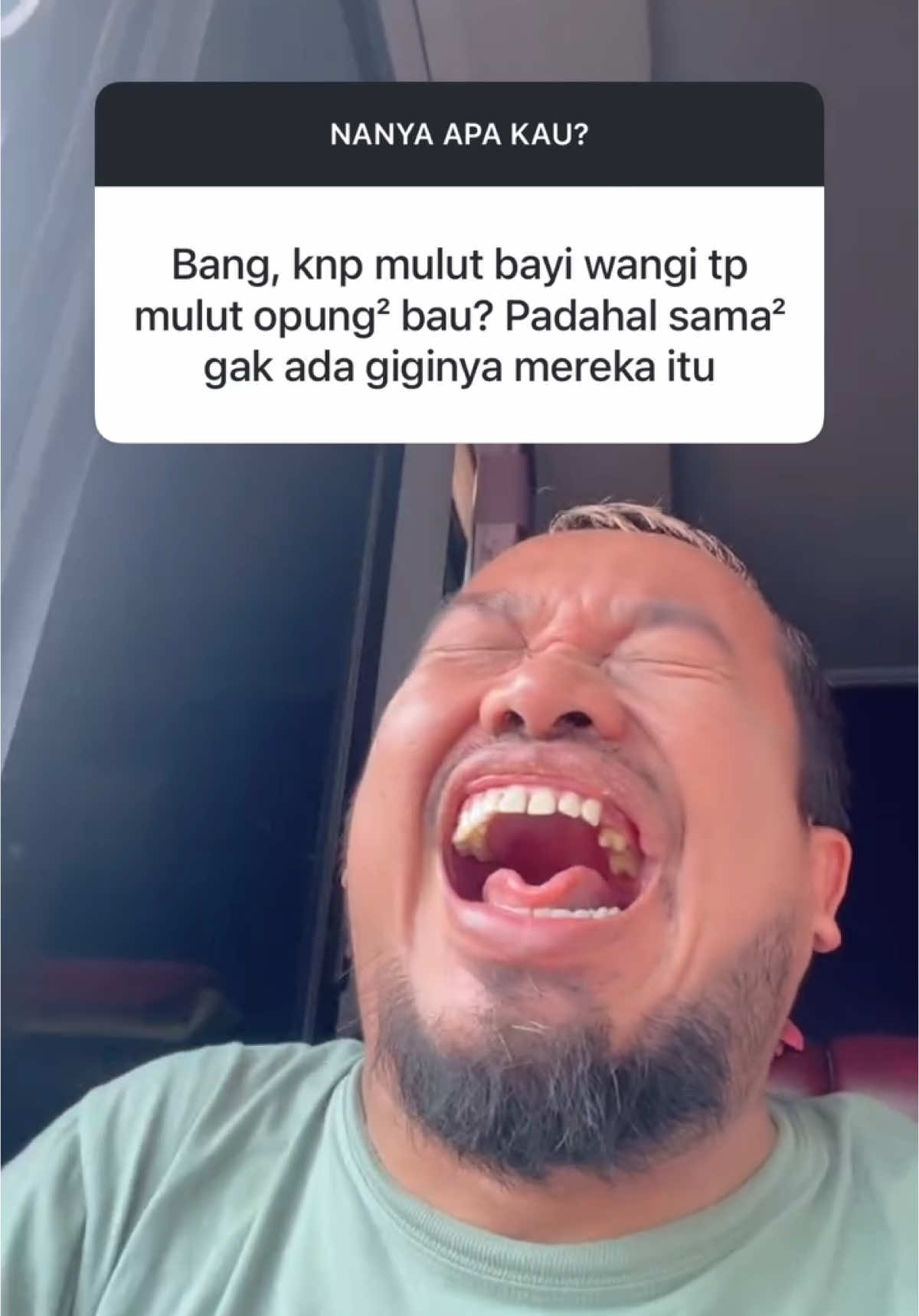 Nggak tau aku mau jawab apa