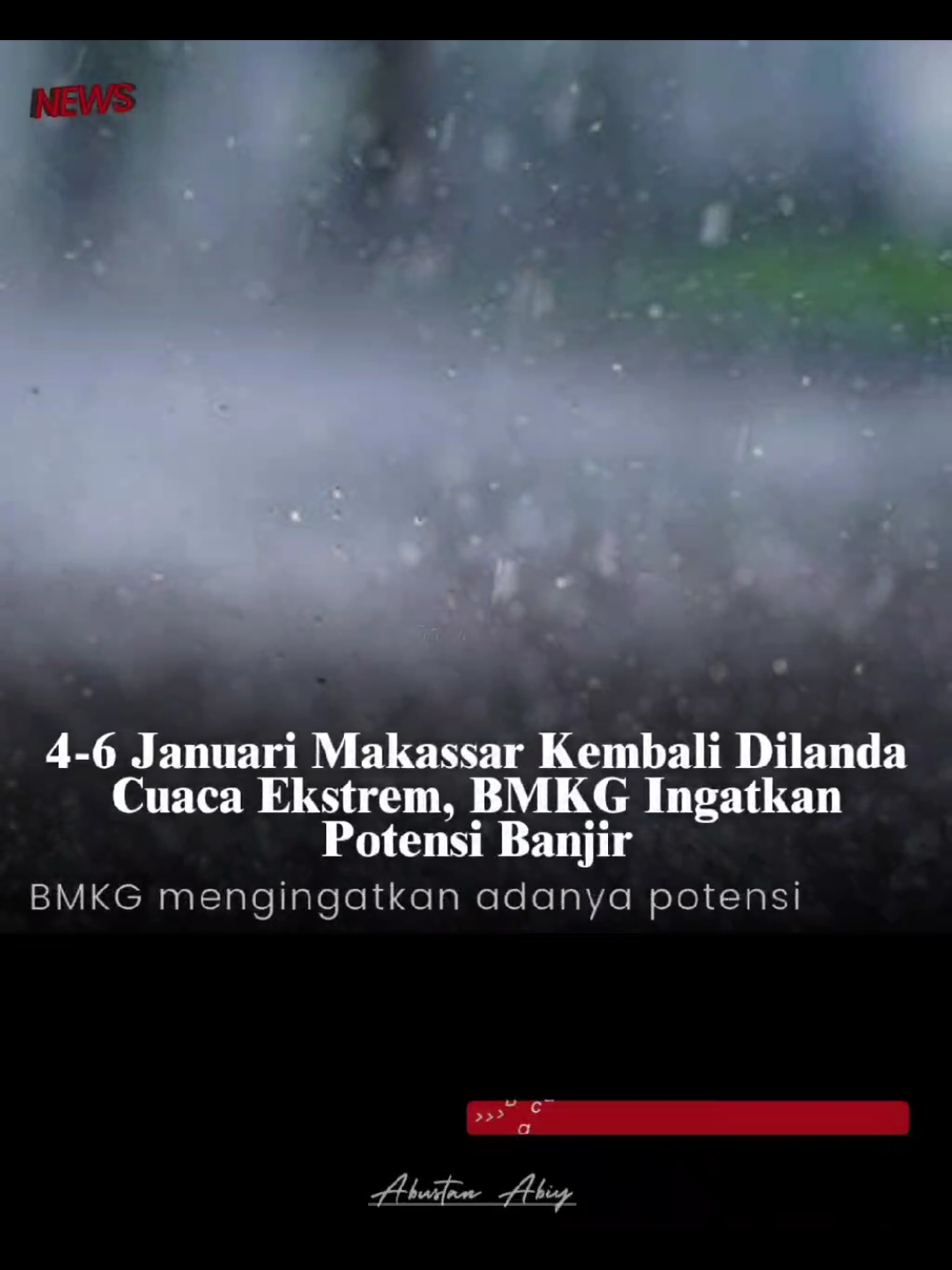 4-6 Januari Makassar Kembali Dilanda Cuaca Ekstrem, BMKG Ingatkan Potensi Banjir #bmkg #cuacaekstrem #hujan #makassar #2025 #banjir #sulsel 