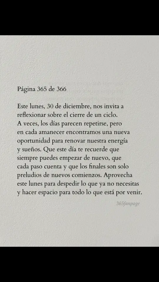 Diciembre 30 ✨ #365 #frasesmotivadoras #frase #rolitas #amorproprio #instagramreels 