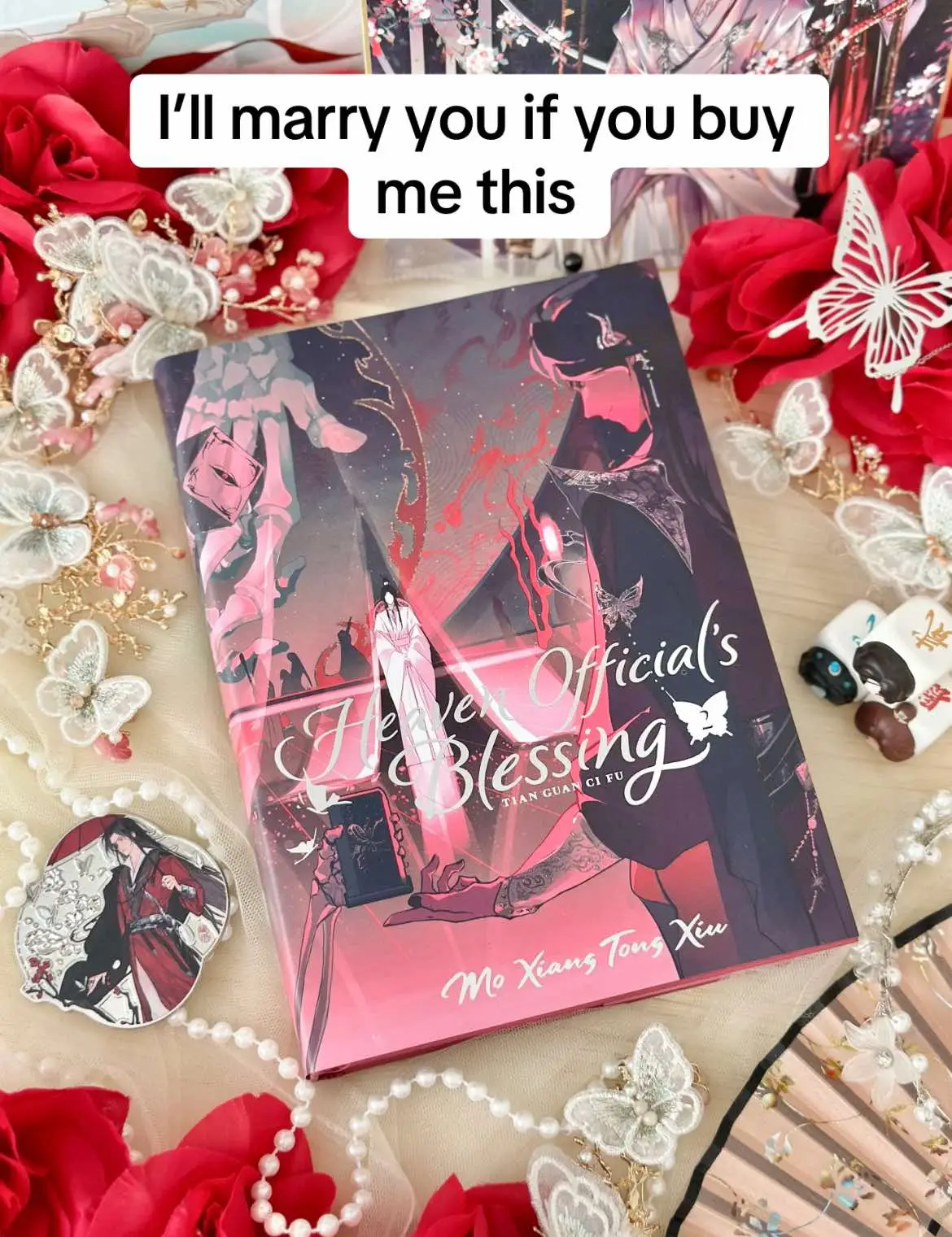 I am currently broke, broker than Xie Lian, so I can’t buy these so a certain someone (you.) have to buy me these because you’re currently reading this desc and it would be rude of you to not buy it for me <3 #tgcf #hualian #volume2 #BookTok 