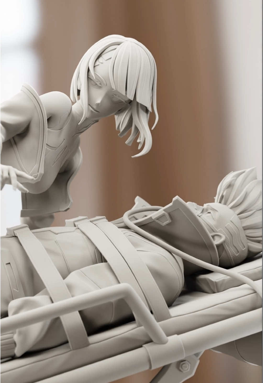 Lucy & David - Cyberpunk Edgerunners 🛒🔗 Collectible statue NOW available: https://monkastudios.etsy.com . 