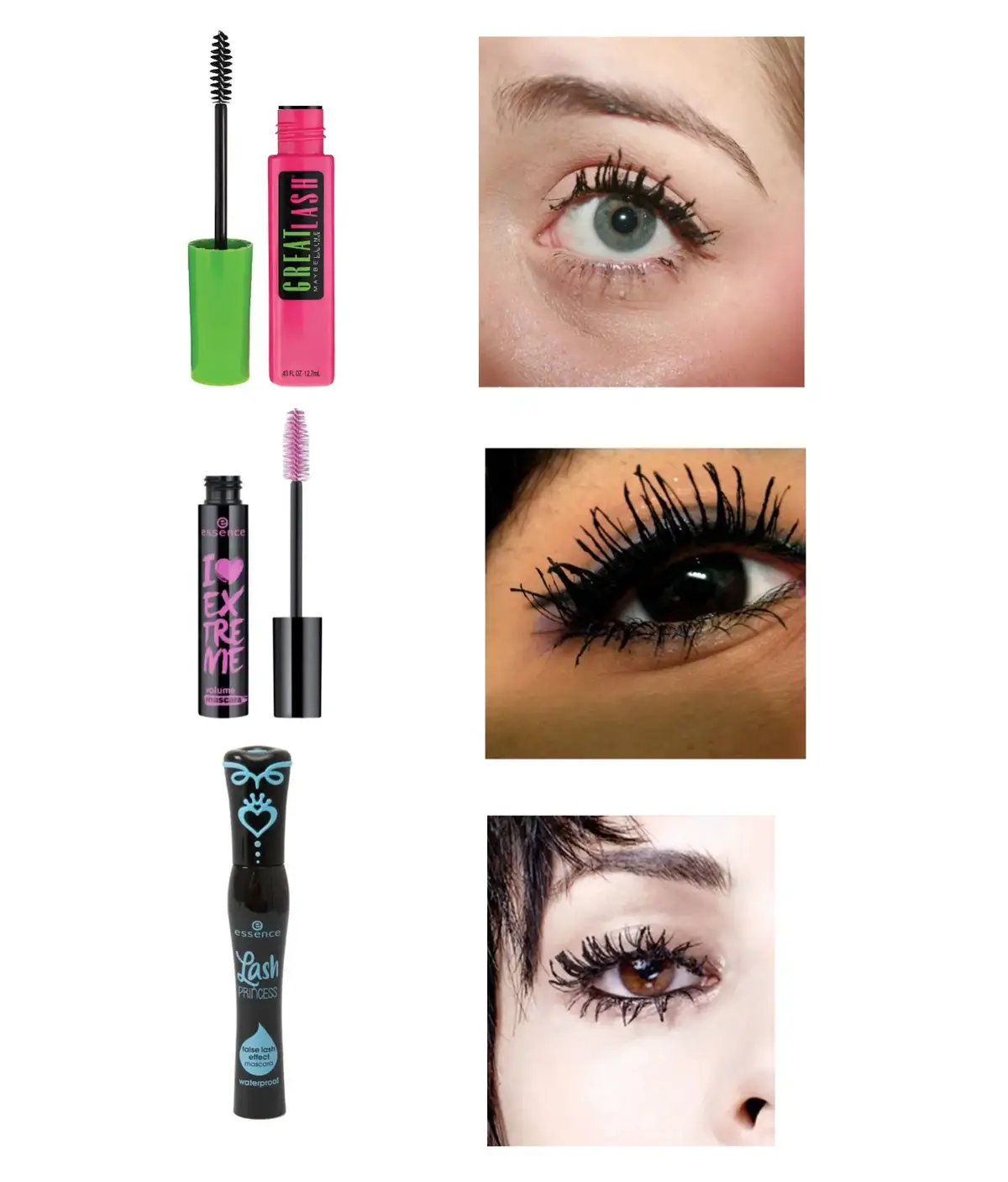#mascara #mascarareview #mascarahack #essence #lashprincess #lashprincessmascara #maybelline #lashsensational #telescopic #lorealtelescopic #goldenrose #bestmascara #worstmascara #fyp 