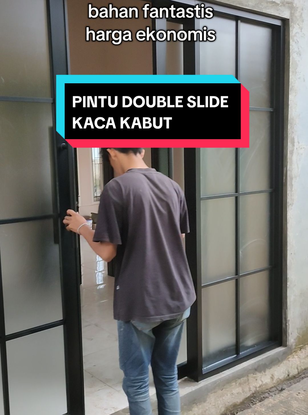 model simple tapi elegan👷 Pemasangan cepat dan rapih  . . Info harga bisa Pm kami Wa: 0895626919100 . . #kusenaluminium #pintugeseraluminium #jendelaaluminium #kusenalmuniumcianjur  #kusenaluminiumcianjur #aluminiumcianjur #pintukaca #jendelakaca #partisialuminium #kusenalmunium #kusenkaca #pintukacagaris #kacafluted #pintugeser #pintupanelaluminium #pintuslidingkaca #kusenalmuniumcianjur #aluminiumdesigncianjur #kusenalexindo #alexindo #tukangkusenalmunium #kusenalmuniumcianjur #aluminiumdesigncianjur #modelrumahminimalis #rumahmodern #trendrumah #trendrumah2024 #kacakabut #kacaes #pintusleding #pintualuminium #kusenaluminiummurah #kusenalmuniummurah #kusenrumah #pinturumah #rekomendasipintukaca #rekomendasipintu  #aluminiumdesigncianjur #tukangkacacianjur #pintualmunium #pintualuminium #kusenantirayap