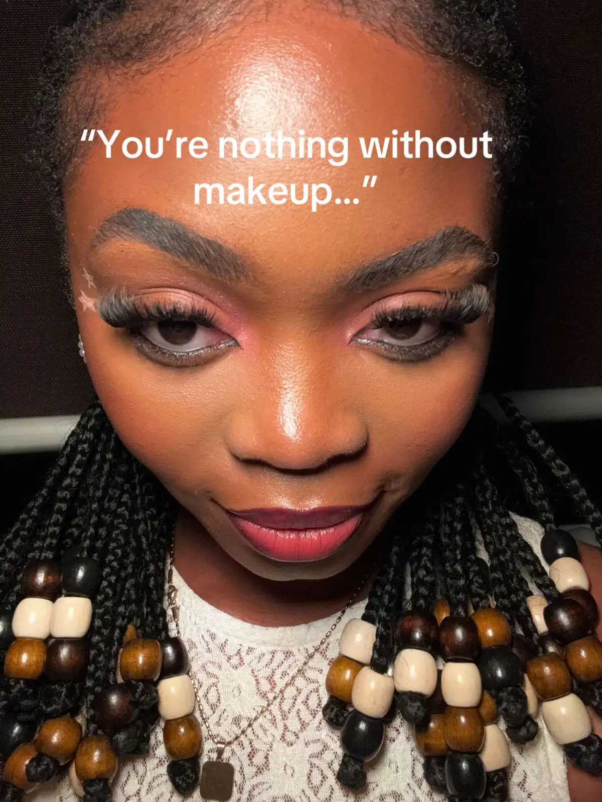 No difference imo🙂‍↕️ #skincare #makeupforbeginners #sonia_ifeoma #nomakeupmakeup #makeup #fyp 