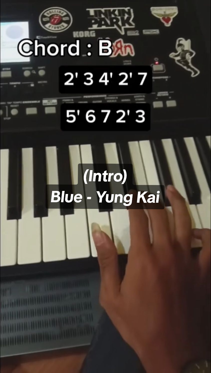 Membalas @ur_eisennn Blue - Yung Kai (Intro Tutorial) #blue #intro #yungkai #piano #pianocover #pianotutorial #chords #spotify #pianist #fyp #fypviral #4u #music #musikviral 