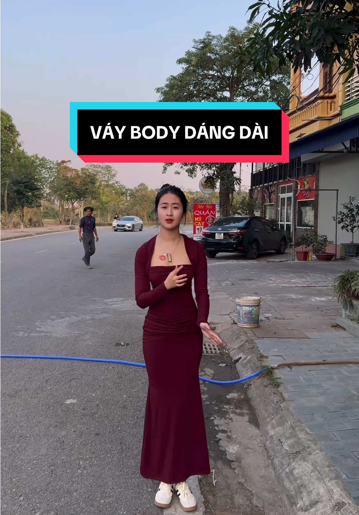 Váy body kèm khoác#phamngocha #setvaybody #vaybody #vaybodytondang #xuhuong #trending 