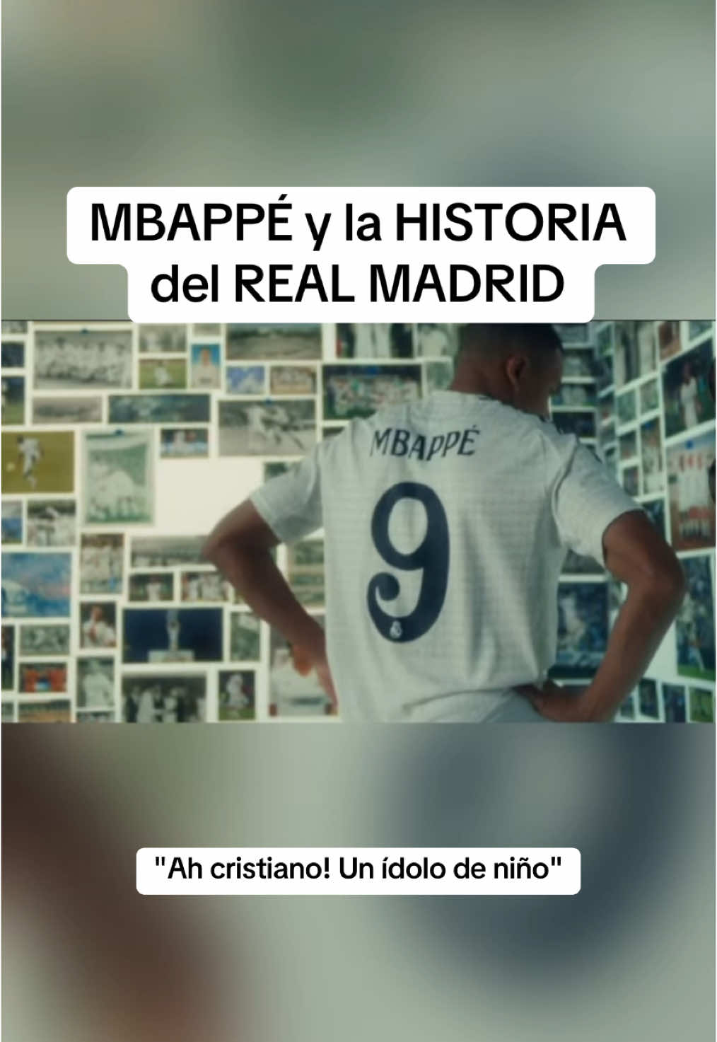 Mbappé recuerda la historia Del Real Madrid #footballtiktok #fyp #kylianmbappé 